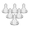 Silicone Narrow Nipples, Level 3 6 Pack