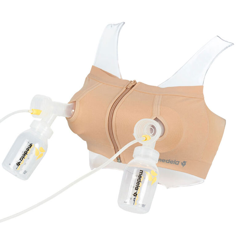 Medela Easy Expression Bustier - Beige, Moyen.