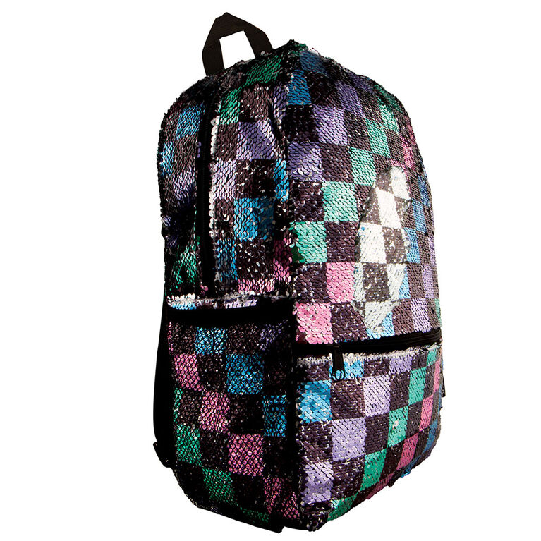 Fashion Angels - Checkerboard Magic Sequin Backpack