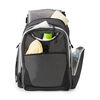 Jeep Adventurers Backpack Diaper Bag - Grey and Black