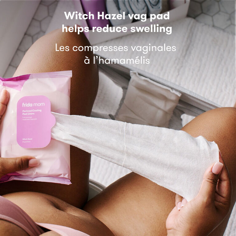 Frida Mom - Doublures de coussins rafraîchissants périnéaux Witch Hazel - paquet de 24