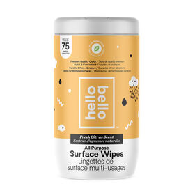 Hello Bello Surface Cleaning Wipes 75ct