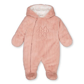 Minnie Mouse Pramsuit Pink 6/12M