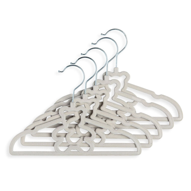 Cintre ours gris : lot de 10