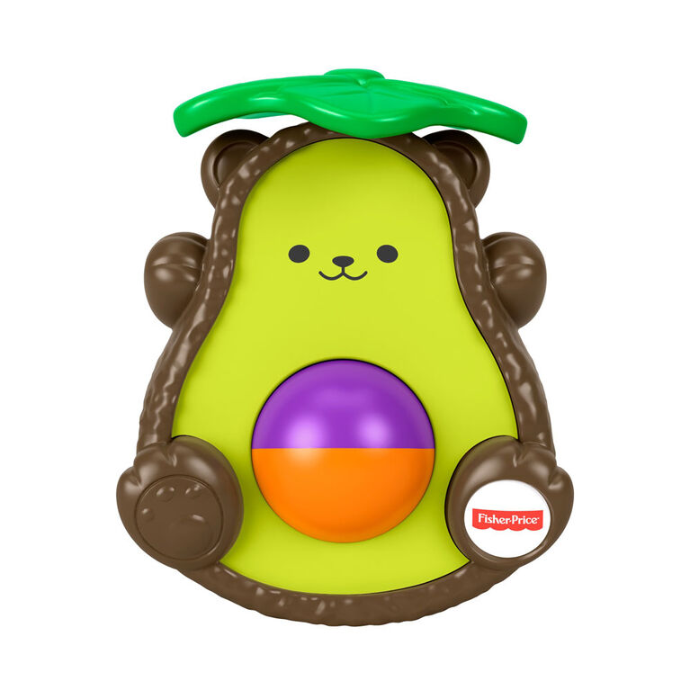 Fisher-Price Avocado Bat-at-Bear - English Edition