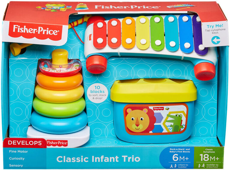 Fisher-Price - Trio classique pour bébé