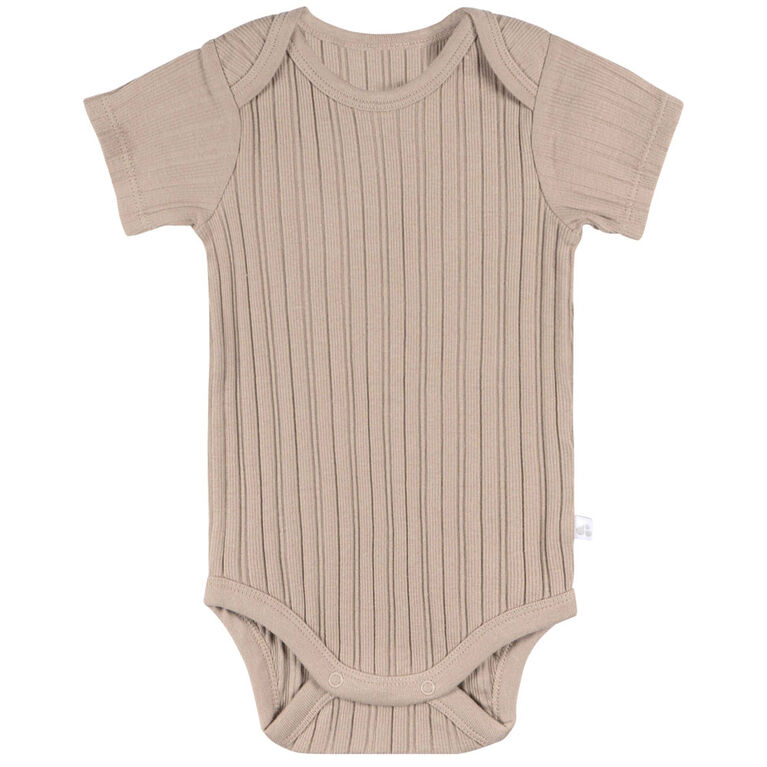 Just Born - Lot de 3 Bodys - Tan