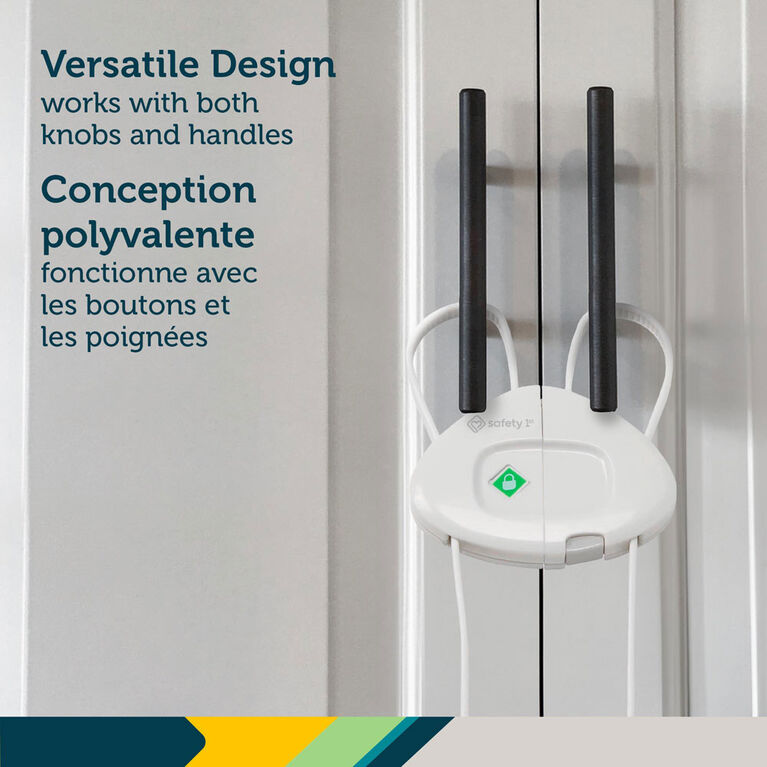 Safety 1st Side By Side Cabinet Slide Lock