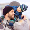 MiniMeis Shoulder Carrier, Grey-Orange