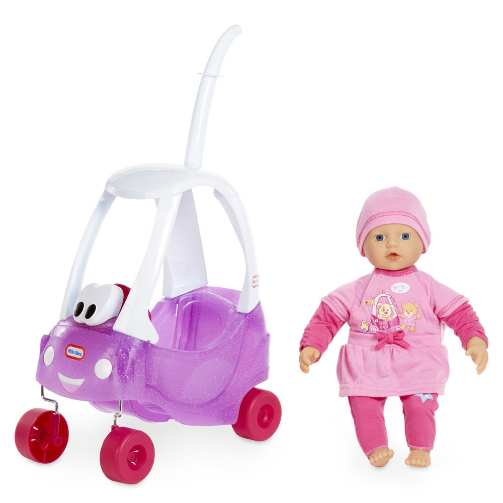 Baby born push along car clearance