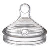 NUK Tétines de biberon à débit lent Simply Natural, paquet de 2, 0 mois et plus