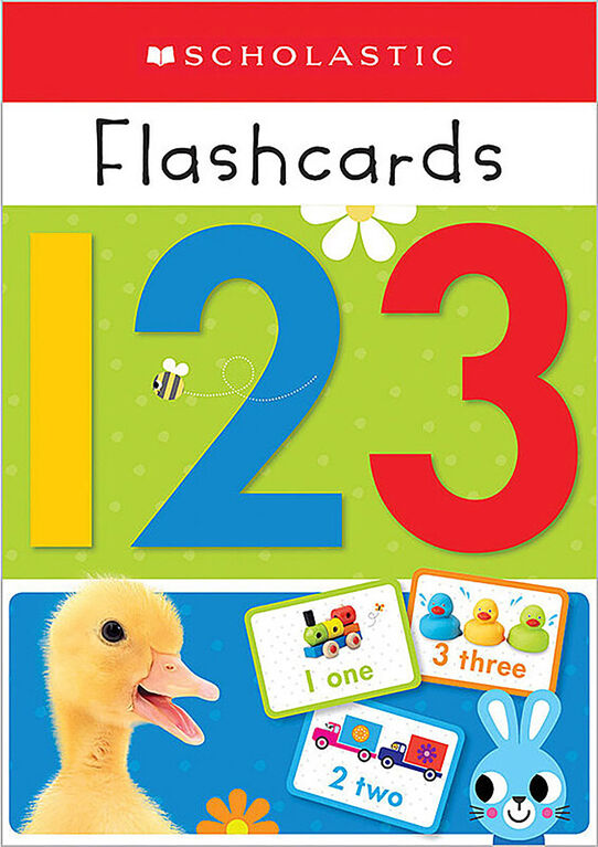 Scholastic Early Learners: 123 Flashcards - Édition anglaise