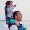 MiniMeis Shoulder Carrier, Grey-Orange