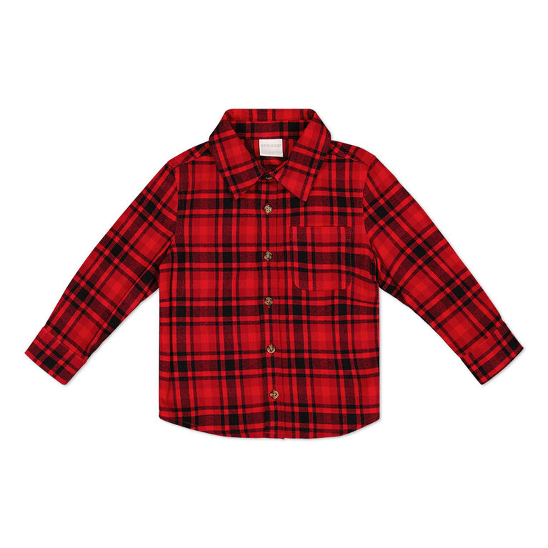 Rococo Flannel Shirt Red 5/6