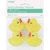 Baby Shower Rubber Duck Favors, 4 pieces