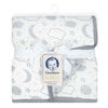 Gerber Organic 2 Ply Blanket, Clouds/Stars