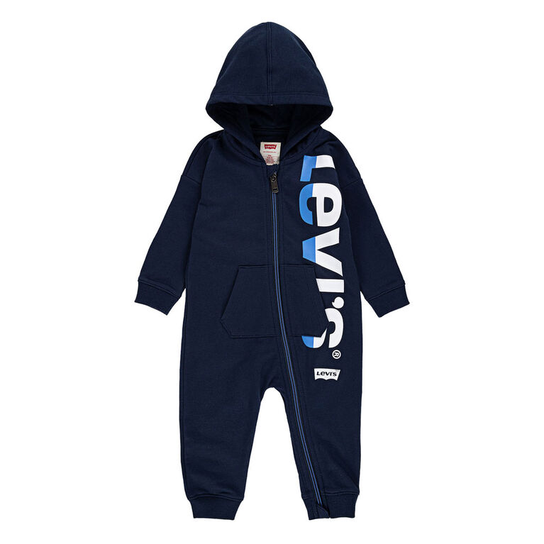 Levis Coverall - Blue, 3 Months