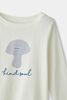 Long Sleeve Crew Neck White Chantelle 3-4Y