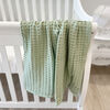 Couverture Tissée Ottoman En Mousseline Koala Baby - Sage