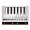 Barriere pour lit de bebe de Sassy - blanc.