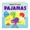 Dinos Love Pajamas - English Edition