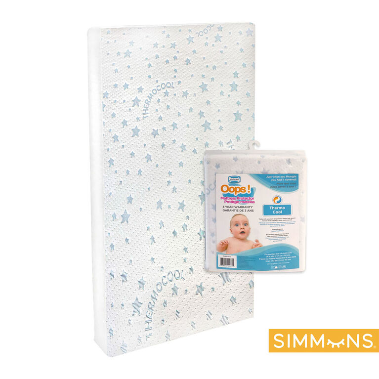 Simmons Serene Crib Mattress Bundle
