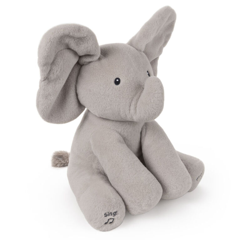 Baby GUND Animated Flappy the Elephant Stuffed Animal Plush, Gray, 12 inch