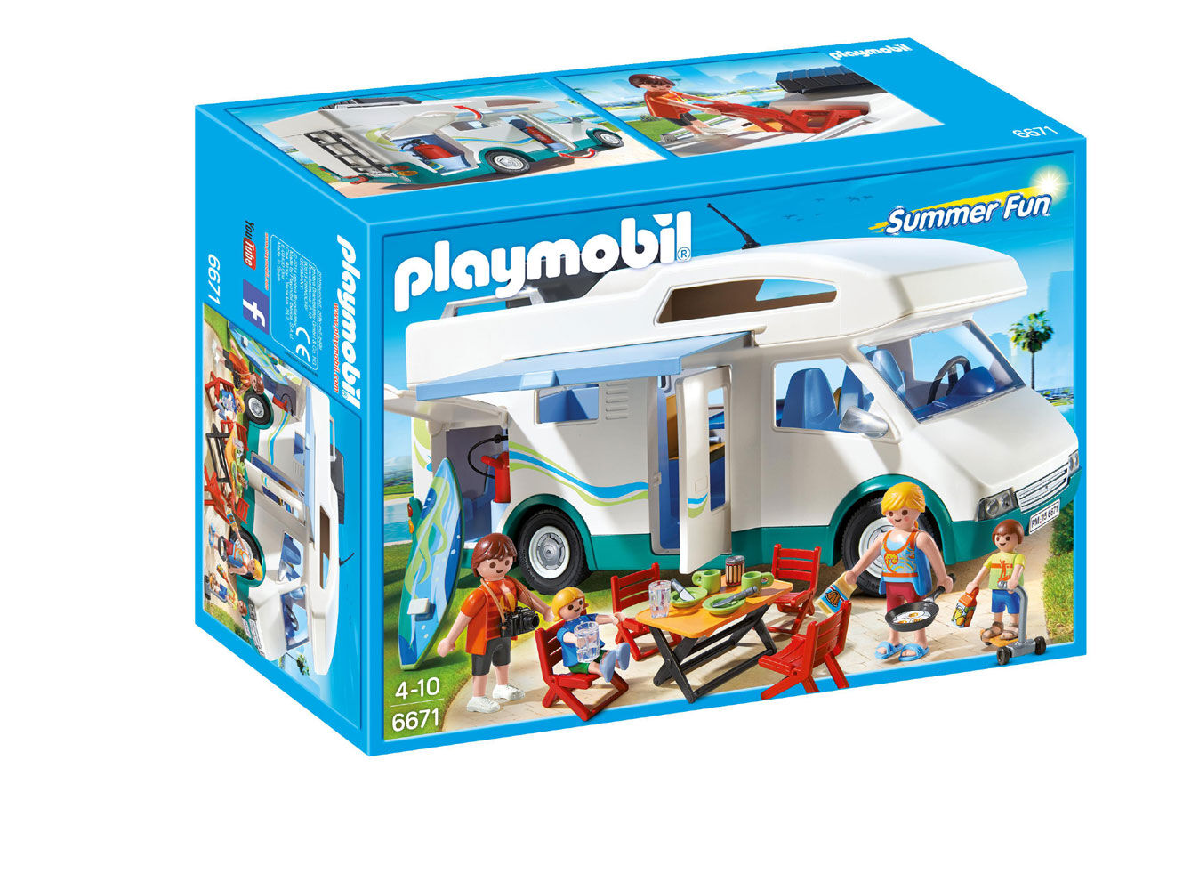 Playmobil family fun camper sale