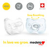 Medela Baby new SOFT SILICONE one-piece Pacifier