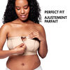 Bustier mains-libres Medela| Soutien-gorge pour l'expression facile avec matériau Adaptive Stretch pour un ajustement parfait | Chai, Moyen