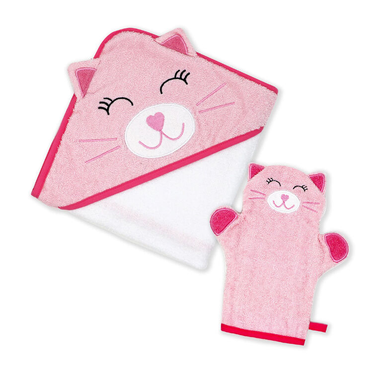 Pink Cat Bath Set Babies R Us Canada