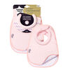 Tommee Tippee Closer to Nature Comfi-Neck Bib 2-Pack - Pink