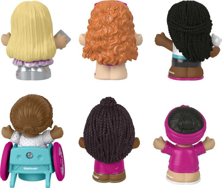 Fisher-Price Little People Barbie Coffret de 6 figurines
