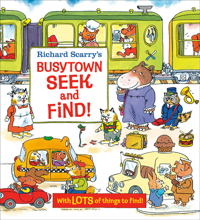 Richard Scarry's Busytown Seek and Find! - Édition anglaise