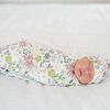 Copper Pearl - Chapeau réglable top knot Olive 0-4 mois