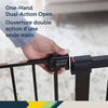 Safety 1st Easy Install Walk-Through Metal Gate- Black