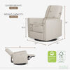 Planeur Harlow Evolur Deluxe Power - Sable clair