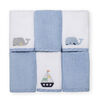 Koala Baby 6-Pack Washcloths, Blue Maritime