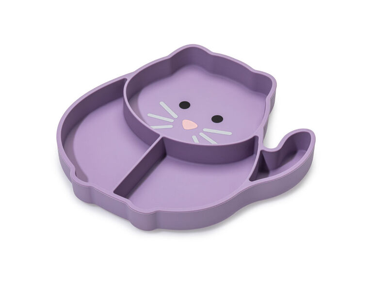 Silicone Suction Plate - Cat