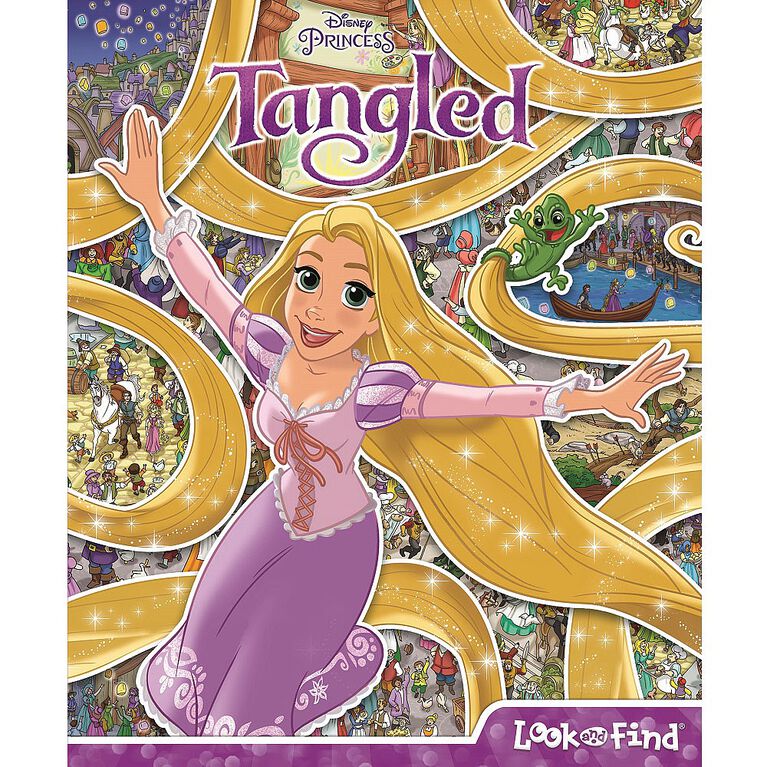 Princesses Disney – Raiponce : Cherche et trouve.