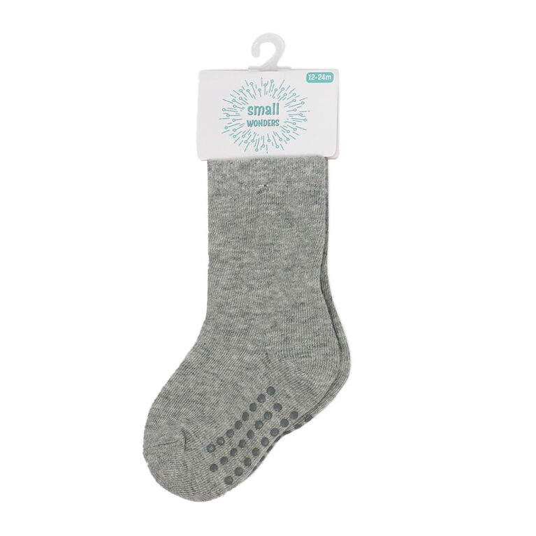 Small Wonder - Infant Sock, Grey 12-24M