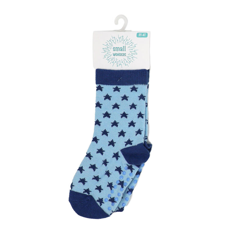 Small Wonder - Chaussette pour tout-petit, étoile bleue 2T-4T