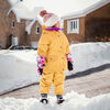 Kids Fleece Lined Rain Jackets | Yellow - 5T (5-6Y)