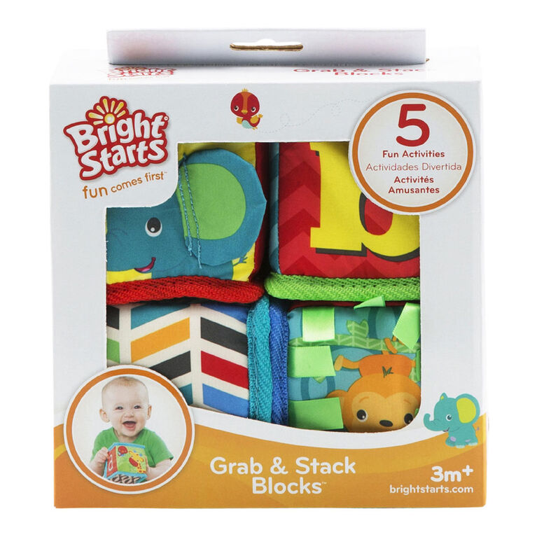 Bright Starts - Grab & Stack Blocks
