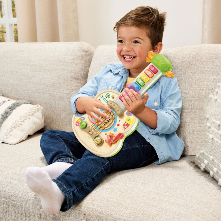LeapFrog Strum & Count Wooden Guitar - French Edition