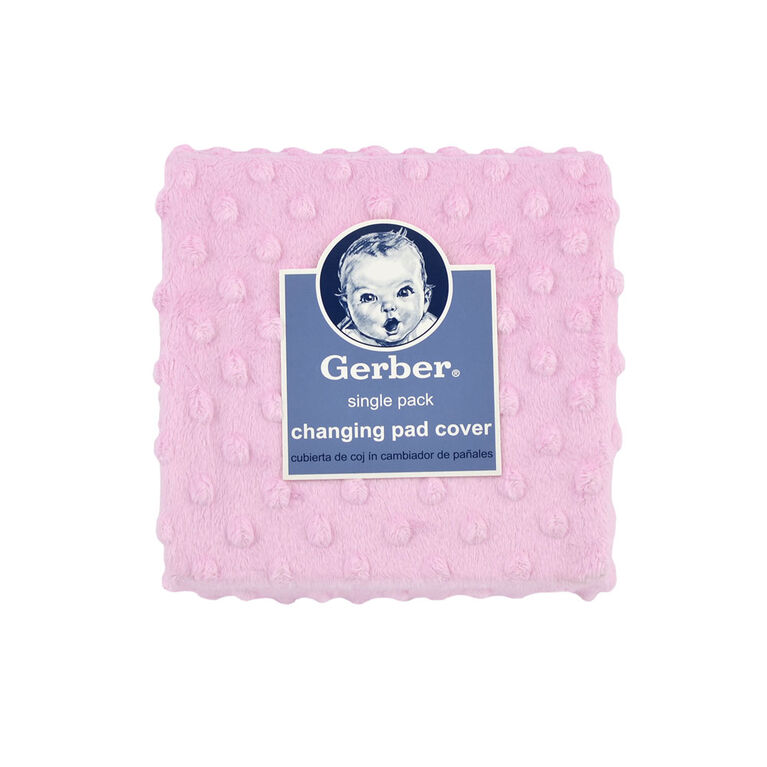 Gerber Changing Pad Cover, Pink