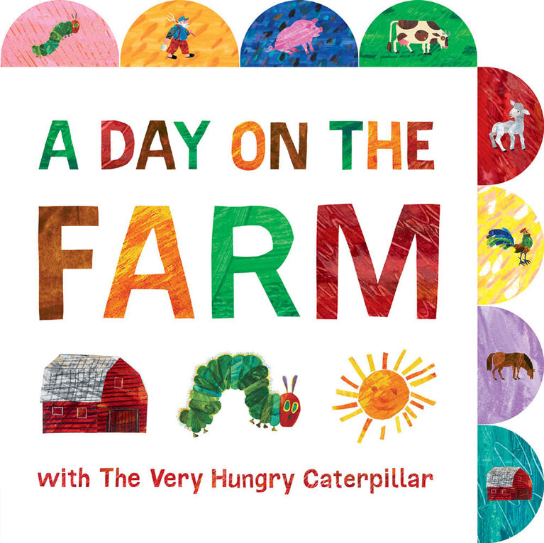 A Day on the Farm with The Very Hungry Caterpillar - Édition anglaise