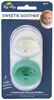 Itzy Ritzy - Sweetie Soother  Silicone Pacifier - Cable White/Green