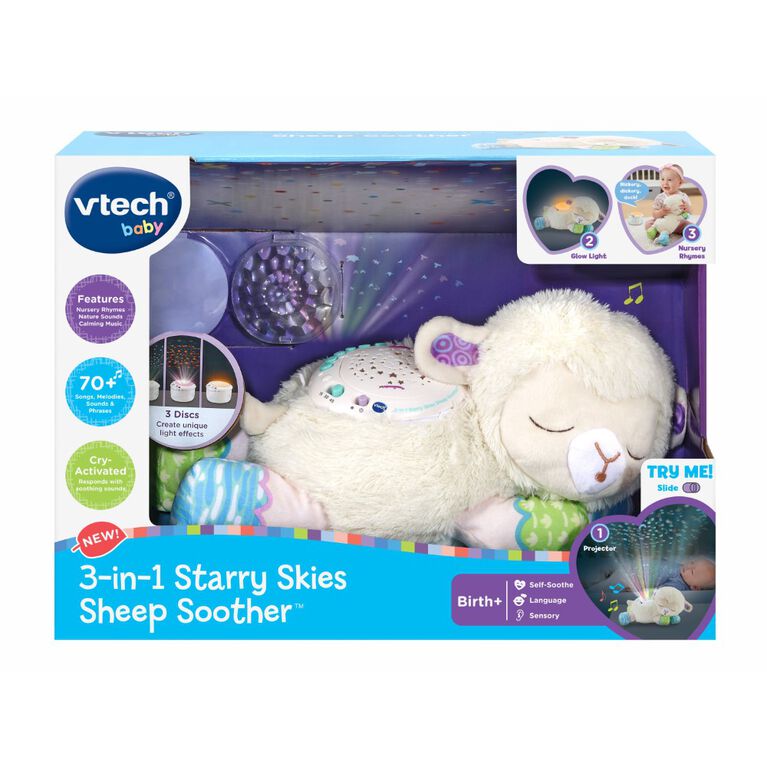 VTech 3-in-1- Starry Skies Sheep Soother - English Edition