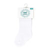 Small Wonder - Baby Sock,Soild White  6-12M